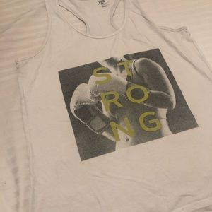 Strong Girl Boxing Tank